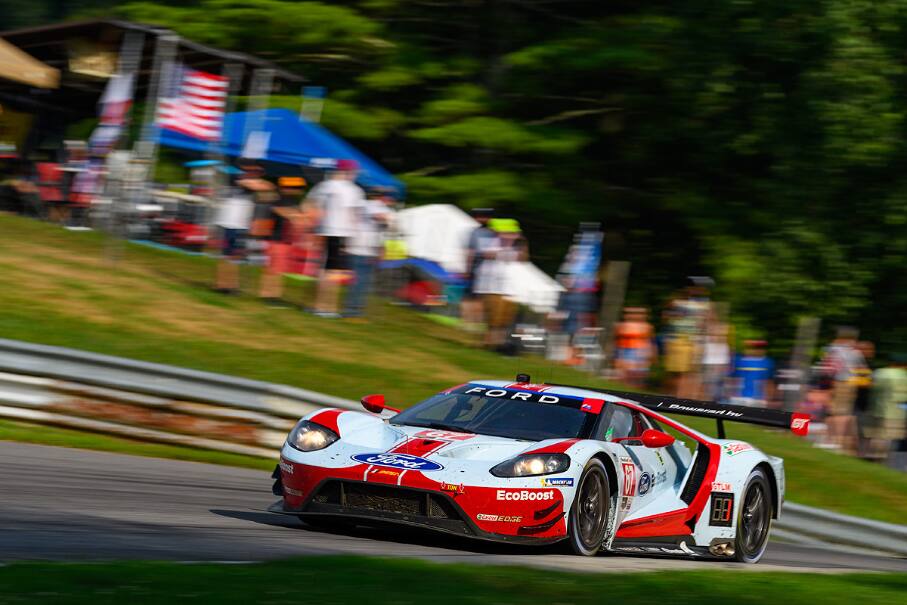 Ford Chip Ganassi Racing Ford GTs finished 3-4 in IMSA GTLM action at Watkins Glen. Ford Chip Ganassi Racing Ford GTs finished 3-4 in IMSA GTLM action at Watkins Glen.